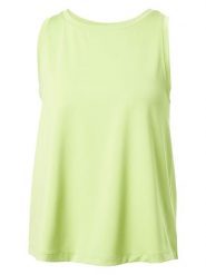 Helly Hansen Top funkcyjny "Tech Split Back" w kolorze zielonym rozmiar: L. Zielone topy damskie Helly Hansen, l, bez wzorów, bez kołnierzyka. Za 75.16 zł.