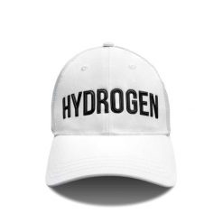 Czapka z daszkiem Hydrogen Bicolor. Białe czapki z daszkiem damskie HYDROGEN, bez wzorów. W wyprzedaży za 182.50 zł.