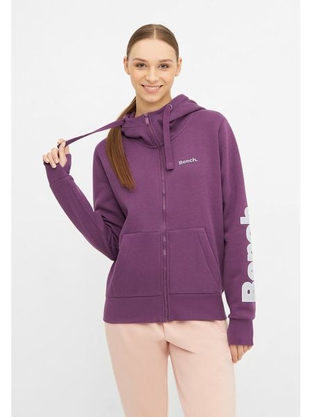 Bench Bluza "Darcine" w kolorze fioletowym rozmiar: 40. Różowe bluzy z kapturem damskie Bench. Za 130.95 zł.