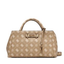 Torebka Guess. Brązowe torebki klasyczne damskie Guess, z aplikacjami, bez dodatków. Za 639.99 zł.