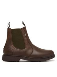 Barbour Sztyblety Hae Chelsea Boot MFO0815BR99 Brązowy ciemny. Brązowe sztyblety męskie Barbour, ze skóry, bez zapięcia. Za 834.99 zł.