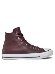 Converse Trampki Chuck Taylor All Star A09480C 508 Bordowy. Czerwone trampki i tenisówki męskie Converse, bez wzorów, z materiału, bez zapięcia. Za 249.99 zł.