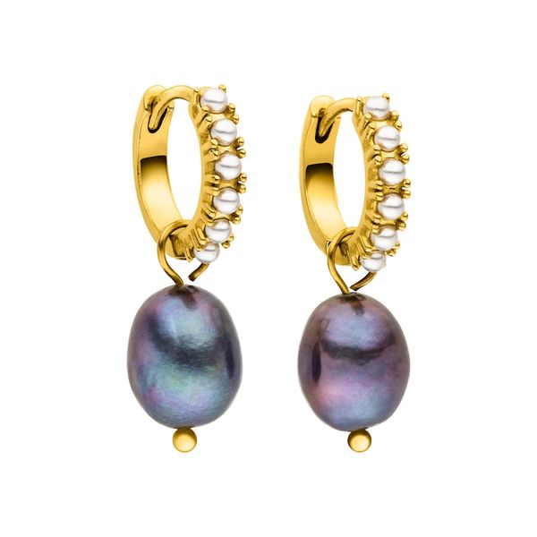 Purelei Purelei Kolczyki Pearly 1 ct Damski. Białe kolczyki damskie Purelei, z perłą, pozłacane. Za 149.19 zł.