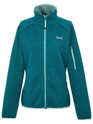 Regatta Kurtka polarowa "Ravenhill" w kolorze morskim rozmiar: 48. Zielone kurtki damskie Regatta, bez wzorów, z polaru, bez kaptura. Za 115.24 zł.