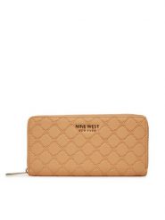 Nine West Portfel NW-W1-007-SS25 Pomarańczowy. Brązowe portfele damskie Nine West, bez wzorów, z materiału. Za 79.99 zł.