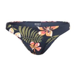 Dół od stroju kąpielowego ROXY Into The Sun Moderate. Niebieskie bikini damskie Roxy, bez wzorów. Za 56.99 zł.