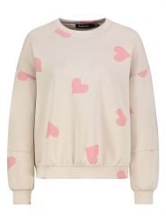 Sublevel Bluza w kolorze beżowo-jasnoróżowym rozmiar: L/XL. Brązowe bluzy bez kaptura damskie Sublevel, l. Za 144.92 zł.