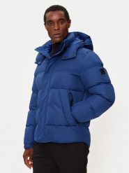 BOSS Kurtka zimowa H-Corbinian3 50525243 Niebieski Regular Fit. Niebieskie kurtki męskie Boss, na zimę, m, bez wzorów, z syntetyku, bez kaptura. Za 2,299.00 zł.