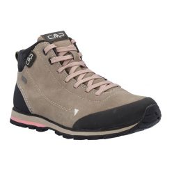 Buty turystyczne damskie CMP Elettra Mid WP. Brązowe obuwie trekkingowe damskie CMP. Za 377.99 zł.