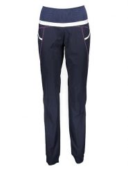 Crazy Spodnie funkcyjne w kolorze granatowo-białym rozmiar: M. Niebieskie spodnie dresowe damskie Crazy, m, z materiału, outdoorowe. Za 127.05 zł.