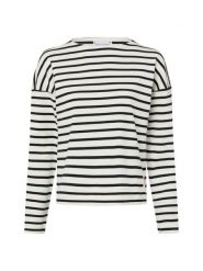 Marie Lund Bluza Kobiety Bawełna biały|czarny, S. Białe bluzy bez kaptura damskie Marie Lund, s, z bawełny. Za 249.95 zł.