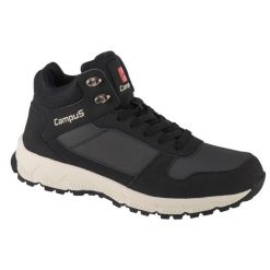 Buty trekkingowe męskie, Campus Norden. Czarne buty trekkingowe męskie Campus, z gumy, bez zapięcia, trekkingowe. Za 249.99 zł.