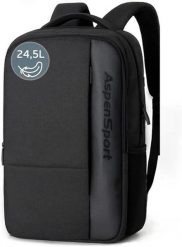 Plecak Aspensport Plecak 24,5 L Charcoal Grey. Szare plecaki męskie Erima, bez wzorów, z materiału. Za 106.19 zł.