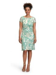 Vera Mont Sukienka w kolorze zielonym rozmiar: 42. Zielone sukienki damskie Vera Mont, na co dzień, bez wzorów, bez kołnierzyka, bez ramiączek, mini, proste. Za 252.99 zł.