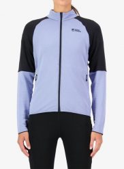 Bluza polarowa damska Mons Royale Quad Merino Fleece Jacket. Niebieskie bluzy bez kaptura damskie Mons Royale, l, z lycry. Za 753.49 zł.