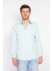 William de Faye Koszula w kolorze jasnozielonym rozmiar: 50. Zielone koszule męskie William De Faye, bez wzorów, bez kołnierzyka, bez ramiączek. Za 130.99 zł.