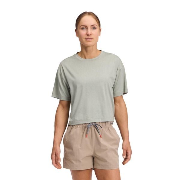 Koszulka damska Black Diamond Circuit SS. Zielone t-shirty damskie Black Diamond, bez wzorów, bez kołnierzyka. Za 258.00 zł.