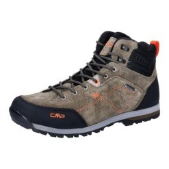 Buty turystyczne męskie CMP Alcor 2.0 Mid WP. Brązowe buty trekkingowe męskie CMP, z materiału, bez zapięcia, outdoorowe. Za 329.99 zł.