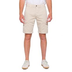 Szorty bermudzkie Le Temps des cerises Jogg Army Damon. Szare szorty męskie Le Temps des Cerises, bez kołnierzyka. Za 383.00 zł.