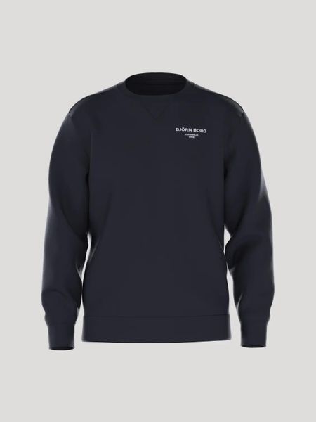 Bjorn_borg BORG ESSENTIAL 1 bluza z recyklingowanego poliestru – NIGHT SKY. Niebieskie bluzy bez kaptura męskie Björn Borg, m, z materiału. Za 291.00 zł.