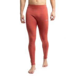 Męskie trekkingowe legginsy termoaktywne Siroko Cornice. Czerwone bielizna termoaktywna męska SIROKO, m, bez wzorów, z tkaniny. Za 254.00 zł.