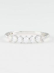 OR ÉCLAT Złoty pierścionek "Bella" z cyrkoniami rozmiar: 50. Szare pierścionki damskie Or Éclat, z cyrkonią, złote. Za 391.99 zł.