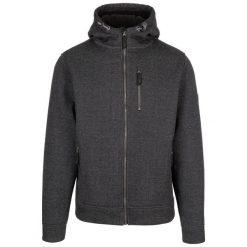 Bluza z kapturem Trespass Truther. Czarne bluzy z kapturem męskie Trespass, na zimę, m, z poliesteru. Za 354.99 zł.