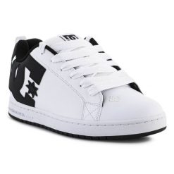 Buty DC Court Graffik M 300529-WLK białe. Białe buty sportowe na co dzień męskie bez zapięcia. Za 408.30 zł.