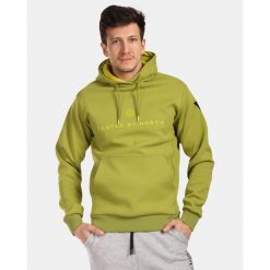 Męska bawełniana bluza z kapturem Kilpi TOMAR-M. Zielone bluzy z kapturem męskie Kilpi, m, z bawełny. Za 256.81 zł.