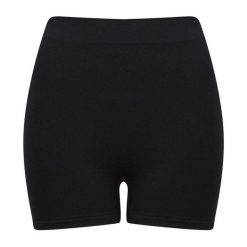 Bezszwowe Spodenki Damskie. Czarne szorty damskie TOMBO, bez wzorów, sportowe. Za 76.99 zł.