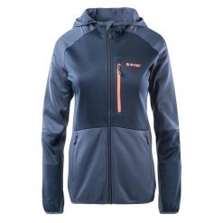 Damska Bluza Z Kapturem Camila Z Pełnym Zamkiem Błyskawicznym. Niebieskie bluzy z kapturem damskie Hi-tec, na zimę, s. Za 166.99 zł.