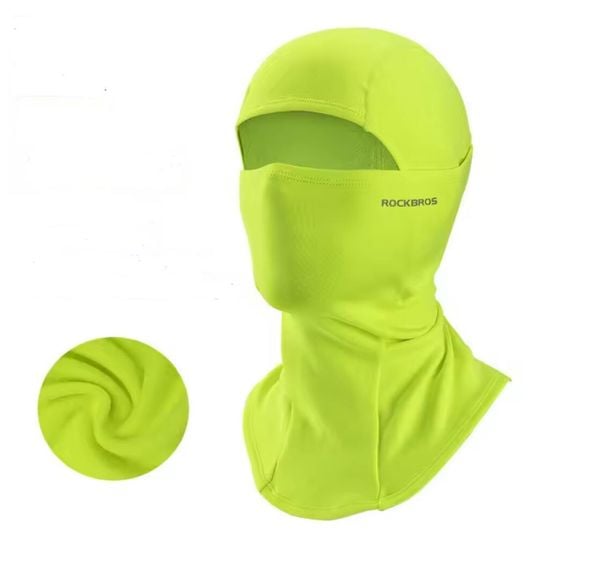 Czapka polarowa ROCKBROS na zimę. Żółte czapki męskie ROCKBROS, na jesień, bez wzorów, z bawełny, sportowe. Za 67.60 zł.