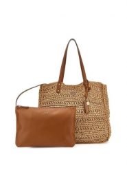 Guess Torebka Irene HWWG86 85240 Brązowy. Brązowe torebki klasyczne damskie Guess, z aplikacjami, z tworzywa sztucznego, bez dodatków. Za 579.99 zł.