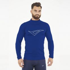 Termoaktywna koszulka treningowa IRONBOY LONG. Niebieskie t-shirty sportowe męskie Legea, m, bez ramiączek. Za 72.00 zł.