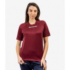 Koszulka sportowa Givova One Microforata 2XL - Oddychająca i Lekka. Czerwone bluzki sportowe damskie Givova, xl, bez wzorów, z poliesteru, bez ramiączek. Za 129.99 zł.