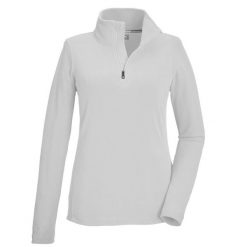 Bluza damska Killtec KSW 101 WMN FLC SHRT. Białe bluzy sportowe damskie KILLTEC, na zimę, z materiału. Za 149.99 zł.
