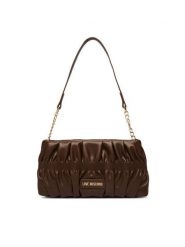 LOVE MOSCHINO Torebka JC4089PP1PLU0300 Brązowy. Brązowe torebki klasyczne damskie Love Moschino, bez wzorów, ze skóry, bez dodatków. Za 659.99 zł.