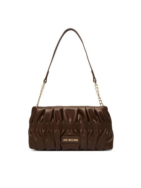 LOVE MOSCHINO Torebka JC4089PP1PLU0300 Brązowy. Brązowe torebki klasyczne damskie Love Moschino, bez wzorów, ze skóry, bez dodatków. Za 563.99 zł.
