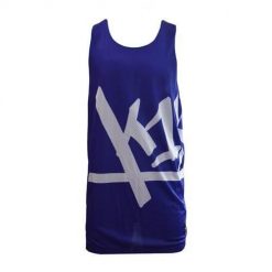Koszulka sportowa męska K1X Herren. Niebieskie t-shirty sportowe męskie K1X, m, bez ramiączek, do koszykówki. Za 119.00 zł.