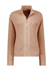 Canadian Peak Kardigan w kolorze jasnobrązowym rozmiar: S. Brązowe kardigany damskie Canadian Peak, s, bez wzorów, ze splotem. Za 126.45 zł.