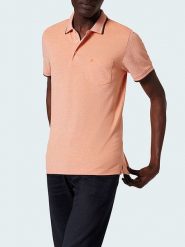 Pierre Cardin Koszulka polo w kolorze brzoskwiniowym rozmiar: XXL. Pomarańczowe koszulki polo męskie Pierre Cardin, xxl, bez wzorów, bez ramiączek. Za 91.99 zł.