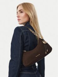 MICHAEL Michael Kors Torebka Nolita 32R6GY5W6L Brązowy ciemny. Brązowe torebki klasyczne damskie MICHAEL Michael Kors, bez wzorów, bez dodatków. Za 1,129.00 zł.