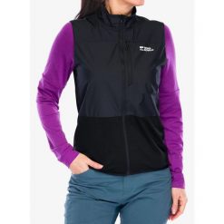 Kamizelka rowerowa damska Mons Royale Diversion Merino Wind Vest. Czarne kamizelki damskie Mons Royale, l. Za 576.99 zł.