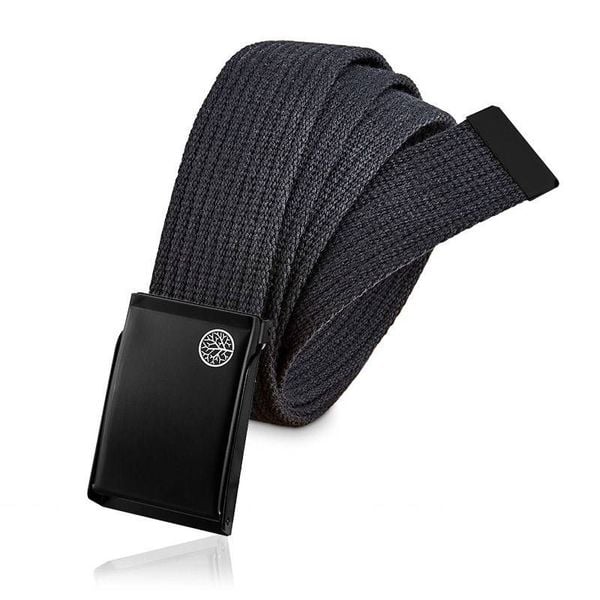 Pasek parciany BETLEWSKI PRCB-01_CZ-0 L c. szary. Szare paski męskie Betlewski, bez wzorów, z materiału. Za 44.99 zł.