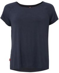 T-shirt damski Loap Brulla niebieski 2XL. Niebieskie t-shirty damskie 55PROTEC, l, bez wzorów, z elastanu, bez kołnierzyka. Za 145.99 zł.