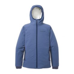Kurtka hybrydowa damska Marmot Novus Lt Hybrid Hoody. Niebieskie kurtki damskie Marmot, xs, bez wzorów, bez kaptura. Za 479.99 zł.