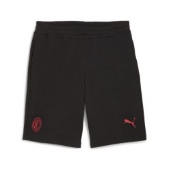Męskie szorty AC Milan FtblEssentials PUMA. Czarne szorty męskie Puma, bez kołnierzyka. Za 219.00 zł.