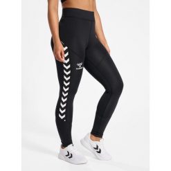 Legging Top z poliestru dla kobiet Hummel HmlStaltic. Czarne topy sportowe damskie HUMMEL, xs, bez wzorów, bez ramiączek. Za 180.50 zł.