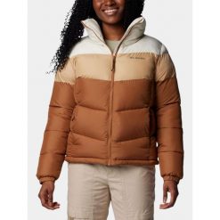 Kurtka Przejściowa Damska Columbia Puffect II Colorblock. Czerwone kurtki damskie Columbia, na zimę, l, bez wzorów, bez kaptura. Za 469.00 zł.