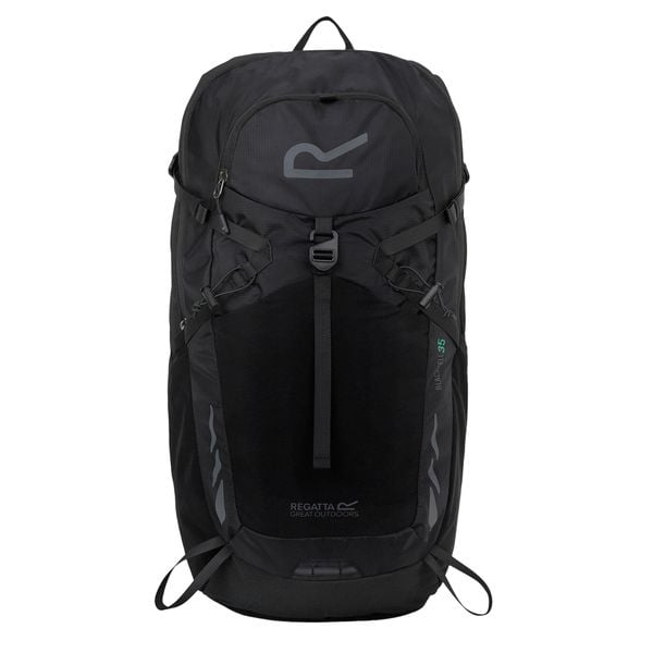 Plecak Blackfell IV 35L. Czarne plecaki damskie Regatta, bez wzorów, z materiału. Za 378.99 zł.